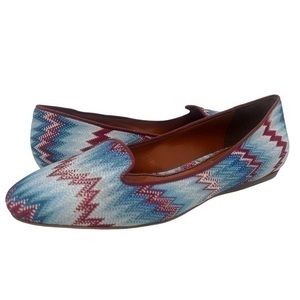 NWOT Missoni Flats size 8.5/ EU39